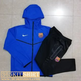 Hooded Jacket Barcelona blue Mens 2022 2023 JK419