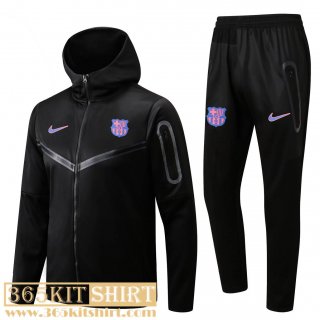 Hooded Jacket Barcelona black Mens 2022 2023 JK430