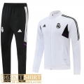 Jacket Real Madrid White Mens 2022 2023 JK444