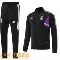 Jacket Real Madrid black Mens 2022 2023 JK445