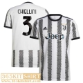 Football Shirt Juventus Home Mens 2022 2023 Chiellini 3