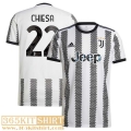 Football Shirt Juventus Home Mens 2022 2023 Chiesa 22