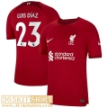 Football Shirt Liverpool Home Mens 2022 2023 Luis Díaz 23