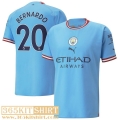 Football Shirt Manchester City Home Mens 2022 2023 Bernardo 20