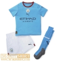 Football Shirt Manchester City Home Kids 2022 2023
