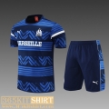T-Shirt Marseille blue Mens 2022 2023 PL446