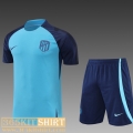 T-Shirt Atletico Madrid blue Mens 2022 2023 PL453