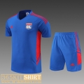 T-Shirt Lyon blue Mens 2022 2023 PL458