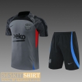 T-Shirt Barcelona Grey Mens 2022 2023 PL460