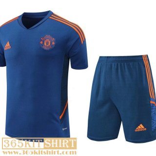 T-Shirt Manchester United blue Mens 2022 2023 PL469