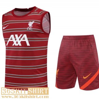 T-Shirt Sleeveless Liverpool red Mens 2022 2023 PL475