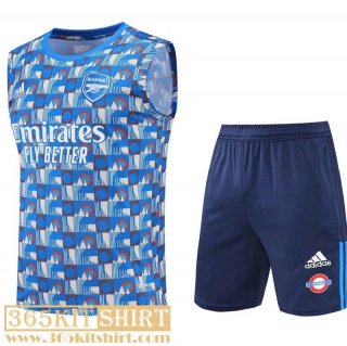 T-Shirt Sleeveless Arsenal blue Mens 2022 2023 PL477