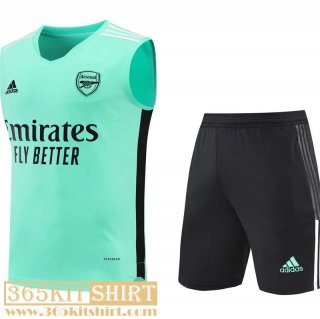 T-Shirt Sleeveless Arsenal green Mens 2022 2023 PL478