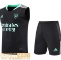 T-Shirt Sleeveless Arsenal black Mens 2022 2023 PL479