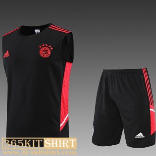 T-Shirt Sleeveless Bayern Munich black Mens 2022 2023 PL500