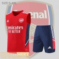 T-Shirt Sleeveless Arsenal red Mens 2022 2023 PL513