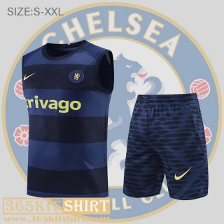 T-Shirt Sleeveless Chelsea blue Mens 2022 2023 PL514