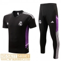 T-Shirt Real Madrid black Mens 2022 2023 PL519