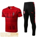 T-Shirt AC Milan red Mens 2022 2023 PL528