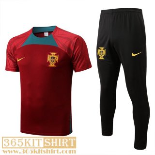 T-Shirt Portugal red Mens 2022 2023 PL538