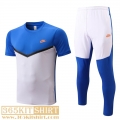 T-Shirt Sport white blue Mens 2022 2023 PL547