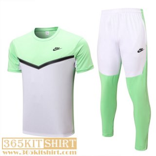 T-Shirt Sport white green Mens 2022 2023 PL555