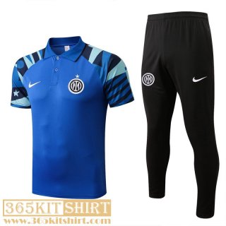 Polo Shirt Inter Milan blue Mens 2022 2023 PL562