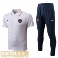 Polo Shirt PSG White Mens 2022 2023 PL568