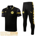 Polo Shirt Dortmund black Mens 2022 2023 PL575