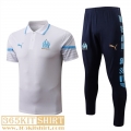 Polo Shirt Marseille White Mens 2022 2023 PL578