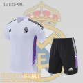 Polo Shirt Real Madrid White Mens 2022 2023 PL580