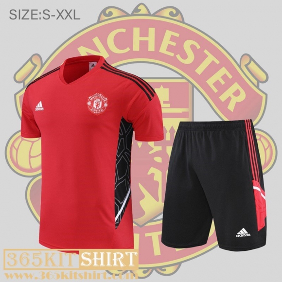 T-Shirt Manchester United red Mens 2022 2023 PL585