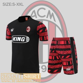 T-Shirt AC Milan black Mens 2022 2023 PL586