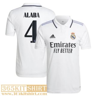 Football Shirt Real Madrid Home Mens 2022 2023 Alaba 4