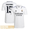 Football Shirt Real Madrid Home Mens 2022 2023 Valverde 15