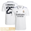 Football Shirt Real Madrid Home Mens 2022 2023 Camavinga 25