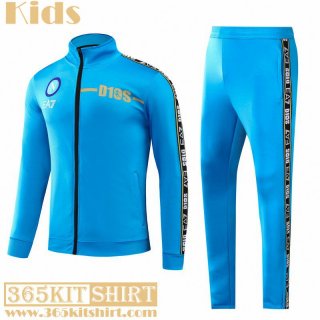 KIT: Jacket Napoli blue Kids 2022 2023 TK290