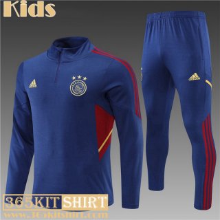KIT: Training Ajax blue Kids 2022 2023 TK305