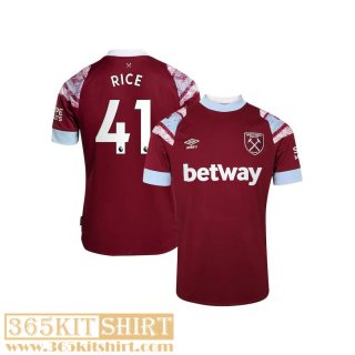 Football Shirt West Ham United Home Mens 2022 2023 Rice 41