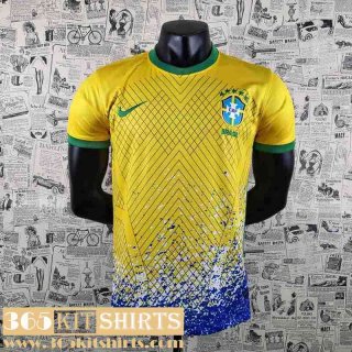 Football Shirts Brazil Yellow Mens AG29