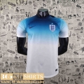 Football Shirts England Blue Mens 2022 2023 AG37