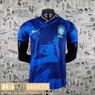 Football Shirts Brazil Blue Mens 2022 2023 AG38