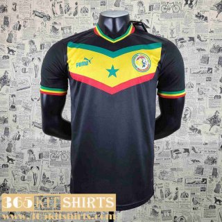 Football Shirts World Cup Senegal Black Mens 2022 AG77