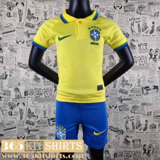Football Shirts Brazil Home Kids 2022 2023 AK08