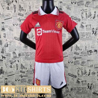 Football Shirts Manchester United Home Kids 2022 2023 AK24