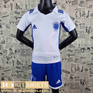 Football Shirts Cruzeiro Away Kids 2022 2023 AK45