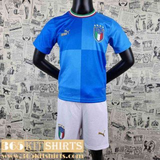 Football Shirts Italy Home Kids 2022 2023 AK52