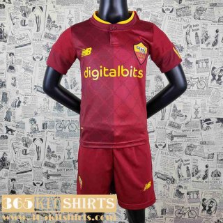Football Shirts AS Roma Home Kids 2022 2023 AK57