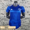 Football Shirts Cruzeiro Blue Womens 2022 2023 AW11