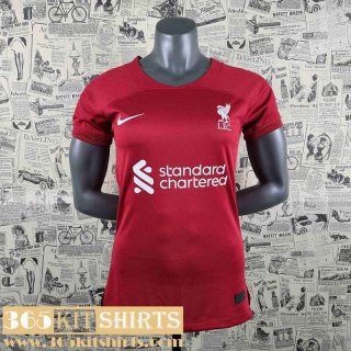 Football Shirts Liverpool Home Womens 2022 2023 AW17